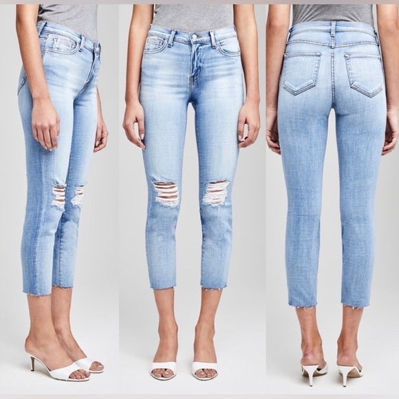 L’Agence El Matador French Slim Jean in Comet Wash - Picture 2 of 7